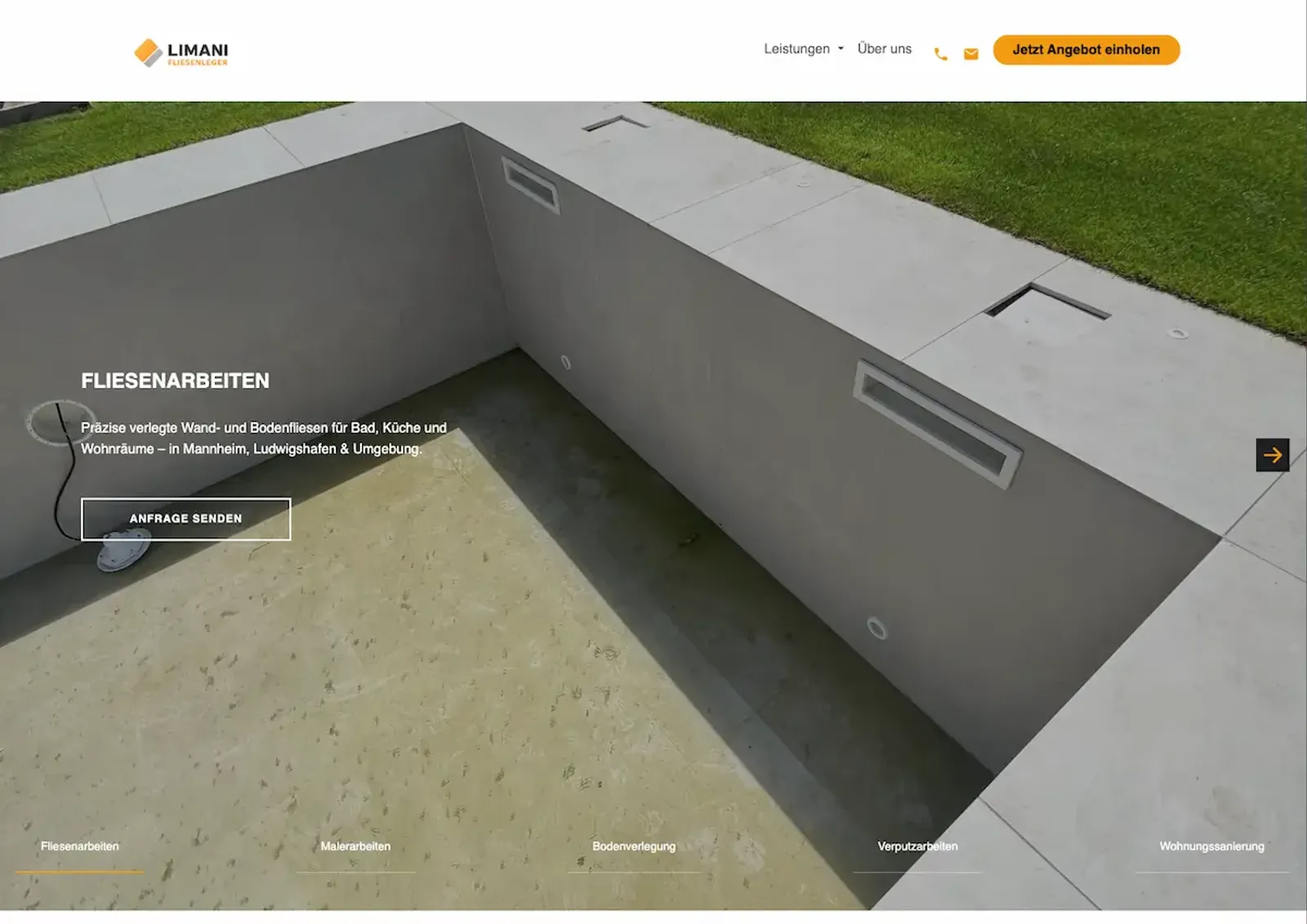 Limani Fliesenleger Screenshot